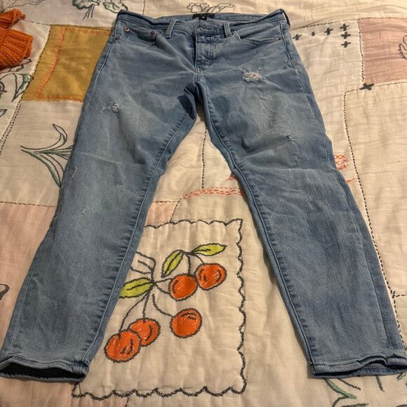Women's Lucky Brand Ava Mid Rise Skinny Jeans - Picture 1 of 6